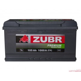 Zubr Premium (105 A/h),  R+