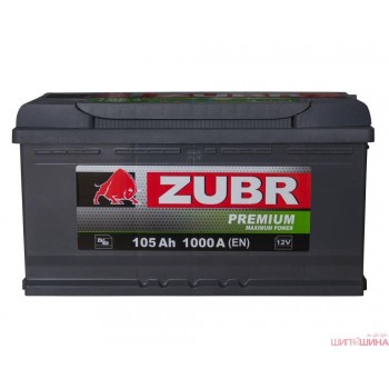 Zubr Premium (105 A/h),  R+