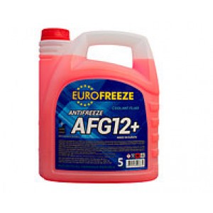 EUROFREEZE Antifreeze AFG 12+ 4.2л (4,8кг) Красный