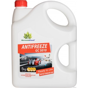 Антифриз GreenCool GC5010 G12 красный 5 кг