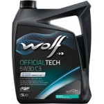 Моторное масло Wolf Official Tech 5W-30 C3 5л