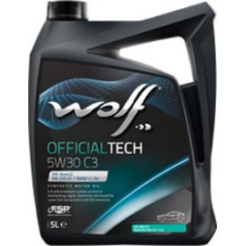 Моторное масло Wolf Official Tech 5W-30 C3 5л