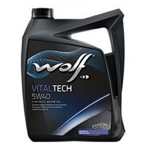 Моторное масло Wolf Vital Tech 5w-40 5л