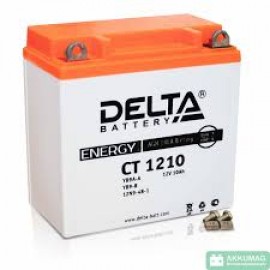 Аккумулятор Delta AGM CT 1210 (YB9A-A, YB9-B, 12N9-4B-1) (10 А/ч)