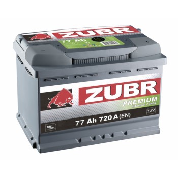 Zubr Premium (77 A/h), 720А R+