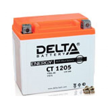 Аккумулятор Delta AGM CT 1205 (YTX5L-BS, YTZ7S, YT5L-BS) (5 А/ч)