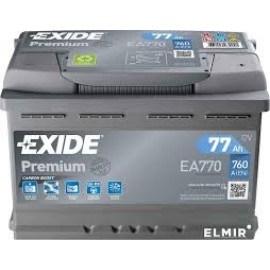 EXIDE PREMIUM EA 770  77Ah