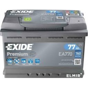EXIDE PREMIUM EA 770  77Ah