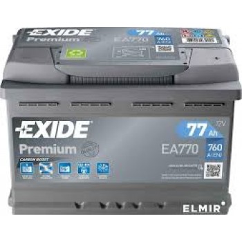 EXIDE PREMIUM EA 770  77Ah