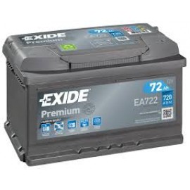 EXIDE PREMIUM EA 722 72Ah