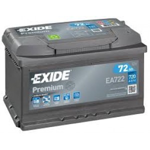 EXIDE PREMIUM EA 722 72Ah