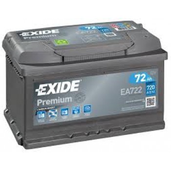 EXIDE PREMIUM EA 722 72Ah