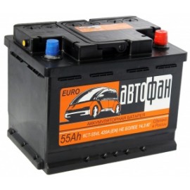 Аккумулятор AKOM Автофан 6CT-55e (55 A/h)