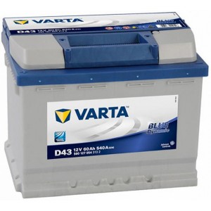 VARTA BLUE DYNAMIC D43 (60 А/H)