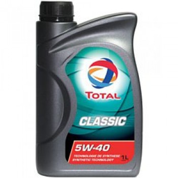 МОТОРНОЕ МАСЛО TOTAL CLASSIC 5W-40 1Л