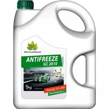Антифриз GREENCOOL GC2010 G11 зеленый  5кг