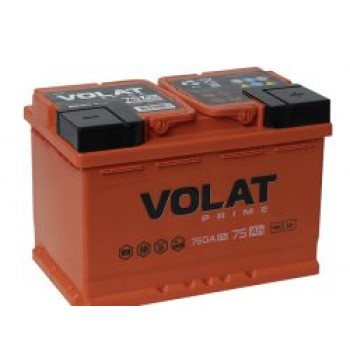VOLAT PRIME 75 Ah R+ 760А